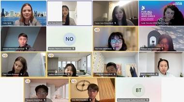 A group of people on a video call

AI-generated content may be incorrect.