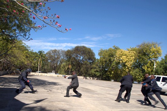  New Haitian Close Protection Officers Demonstrate Skills 