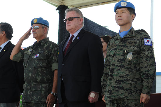 Médaille de l’ONU à la Compagnie de Génie coréenne : 238 nouveaux récipiendaires 