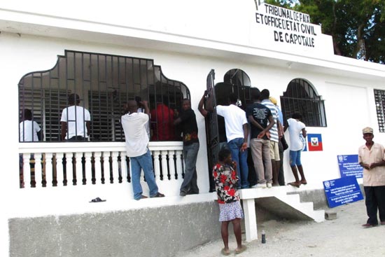  Le Tribunal de Paix et le Bureau d’Etat civil de Capotille installés dans de nouveaux locaux 