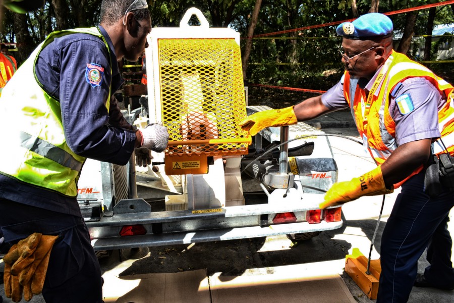 Photo : Daniel Comanici/UNPOL - UN/MINUSTAH
