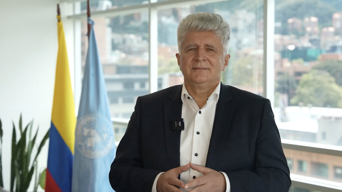 Mensaje del SRSG Miroslav Jenča en el inicio de sus funciones en Colombia