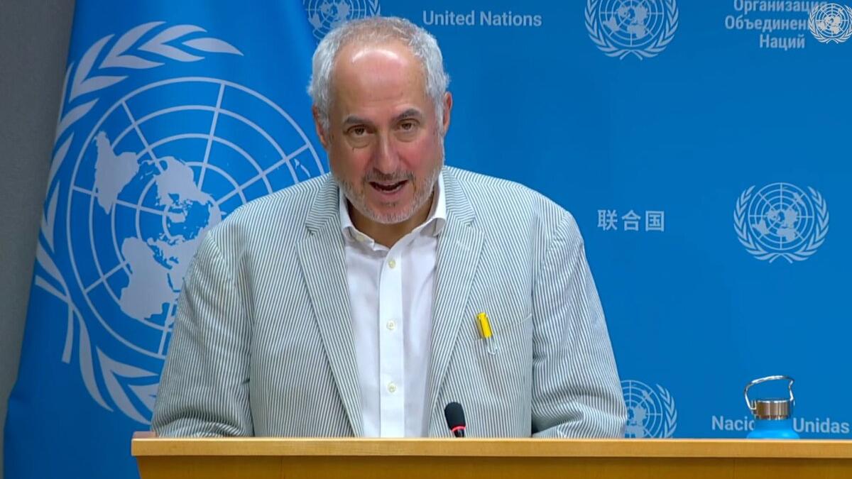 Highlights of the Noon Briefing by Stéphane Dujarric, Spokesman for Secretary-General António Guterres