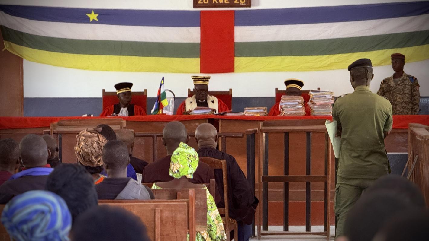 Appui au tirage au sort des jurés - Session criminelle de Bouar, Jan 21, 2026 1