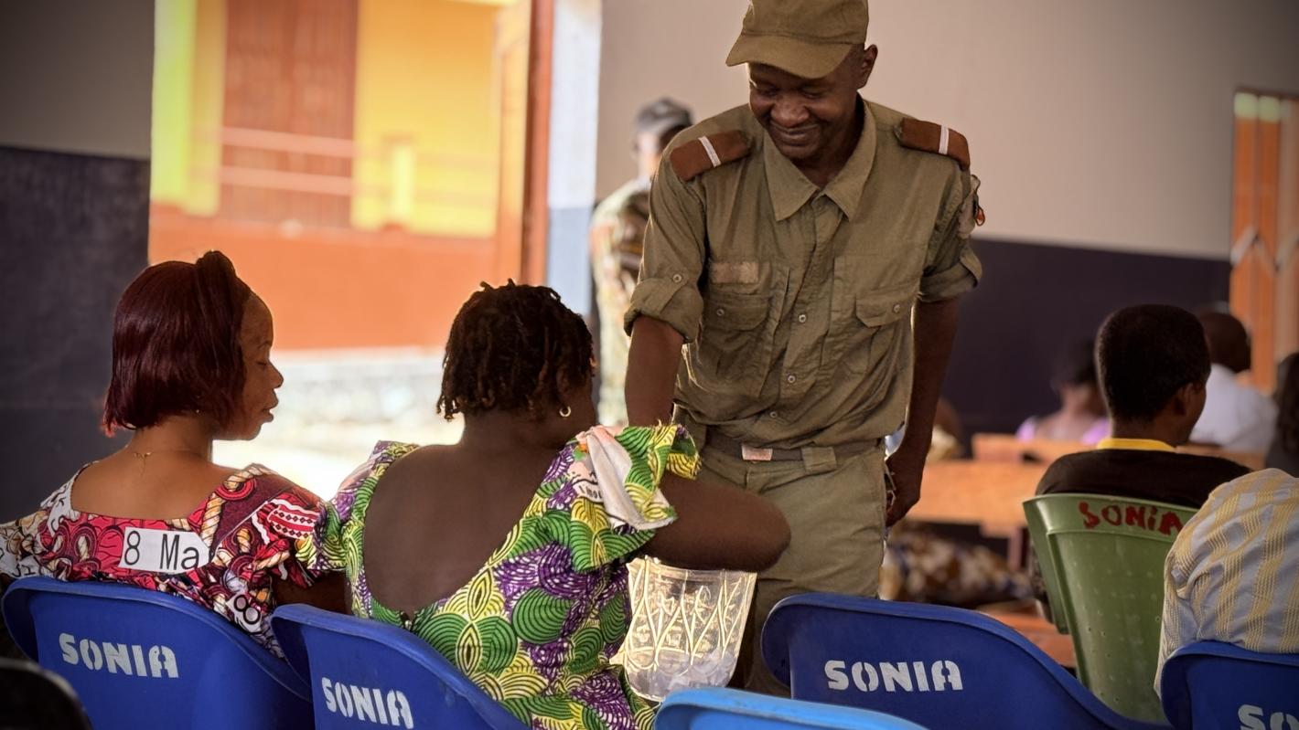 Appui au tirage au sort des jurés - Session criminelle de Bouar, Jan 21, 2026 (4