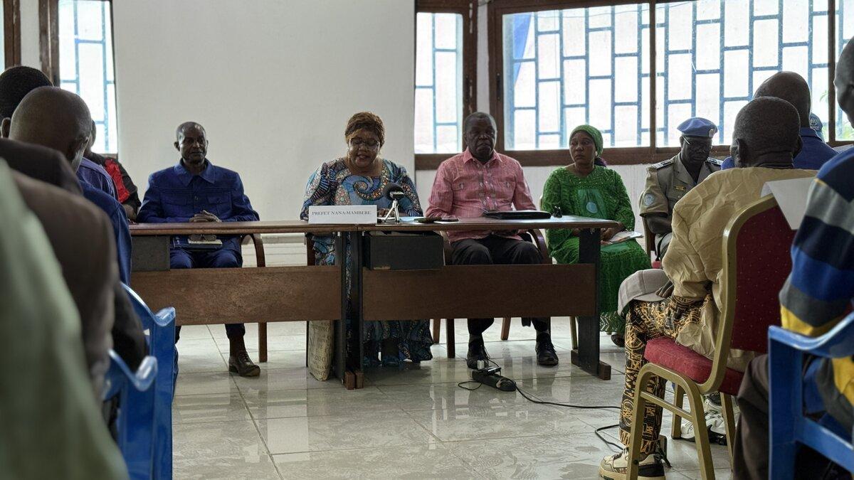 Un panel de lors d'un événement.