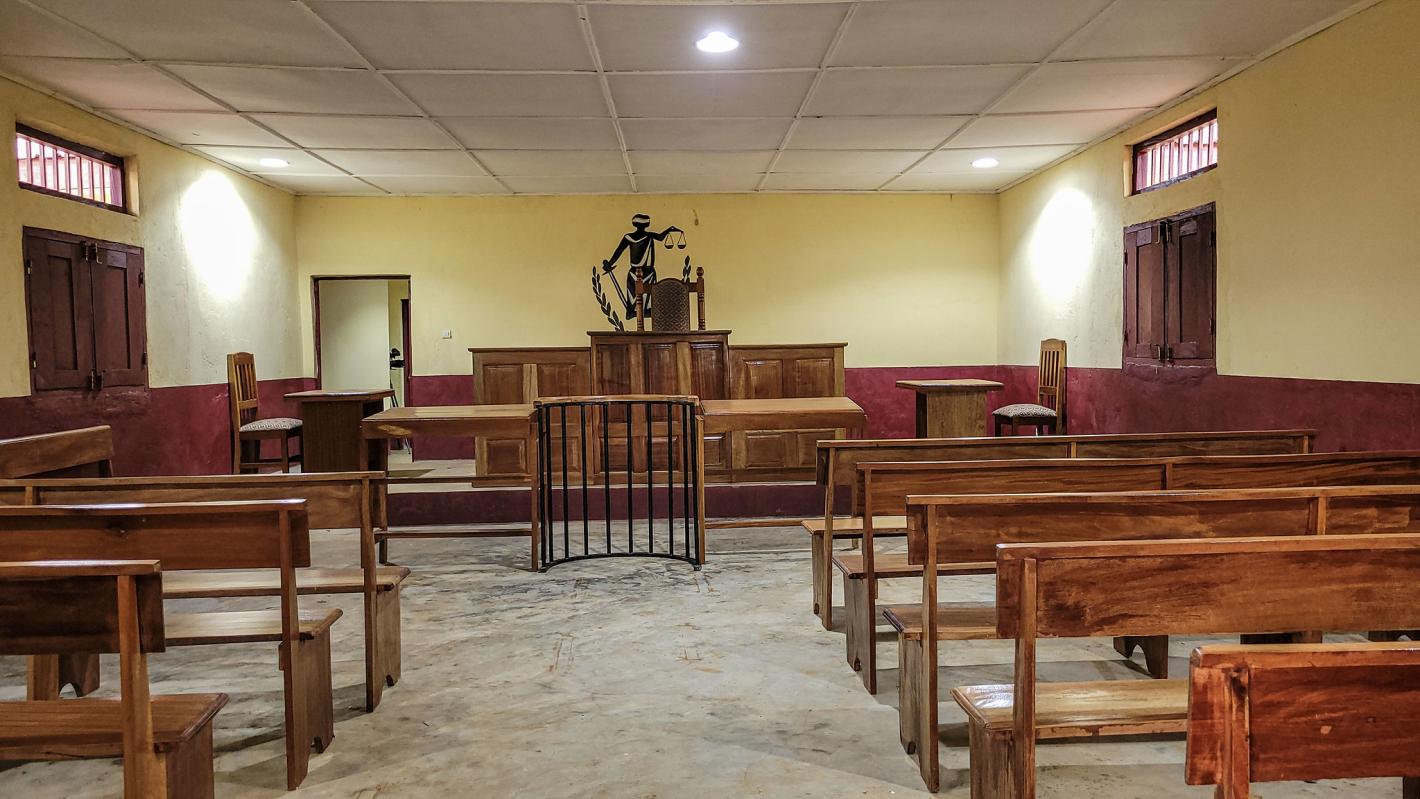 Fevrier-10,2026-Réception le nouveau bâtiment du Tribunal de grande instance de Bossembélé, réhabilité et équipé par la MINUSCA 2