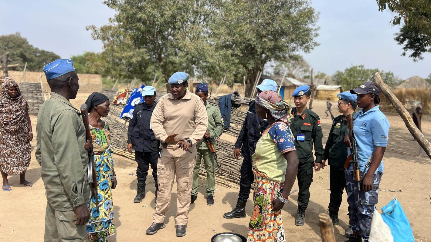 A Birao, les patrouilles mixtes 3