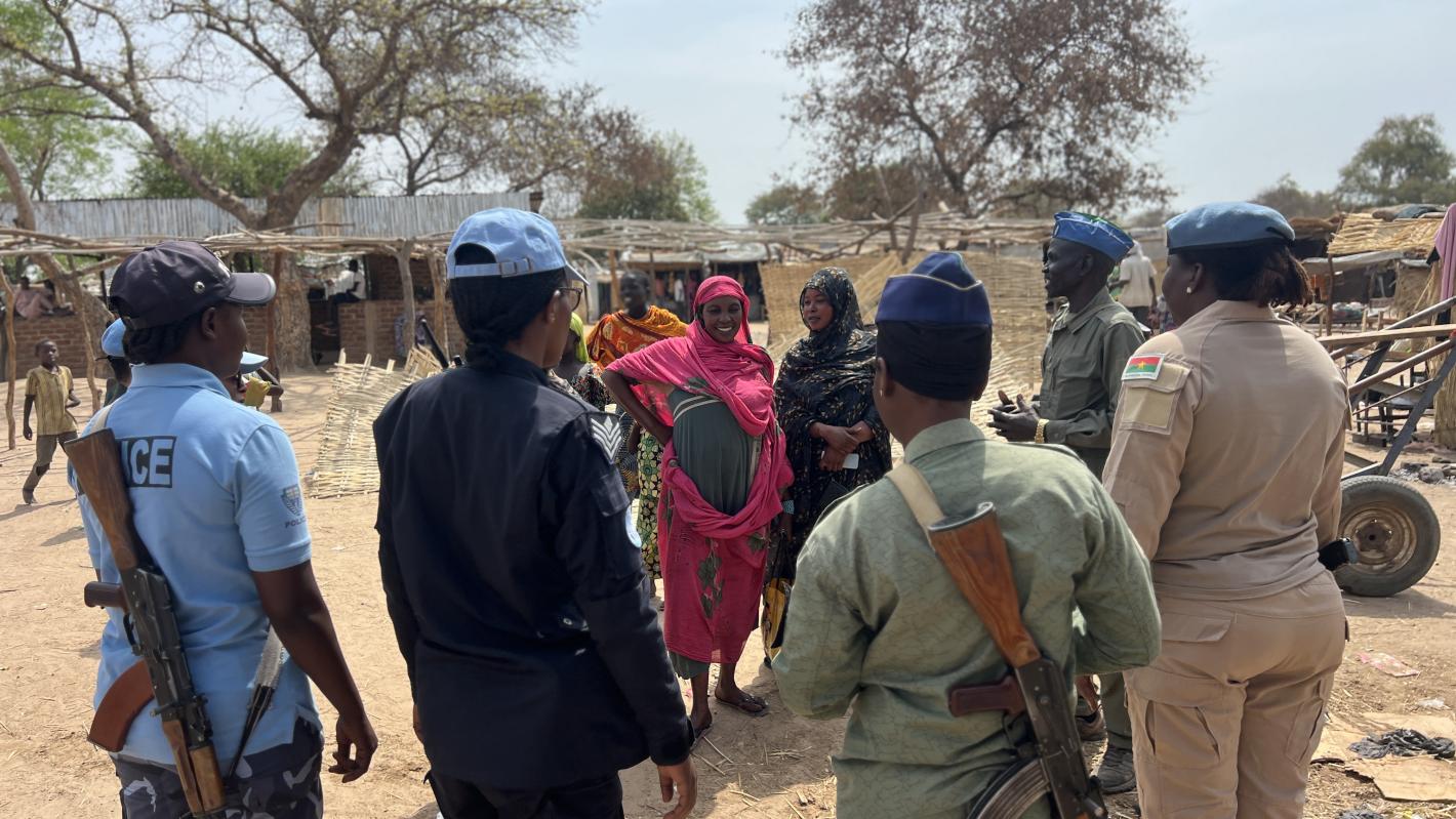 A Birao, les patrouilles mixtes 4