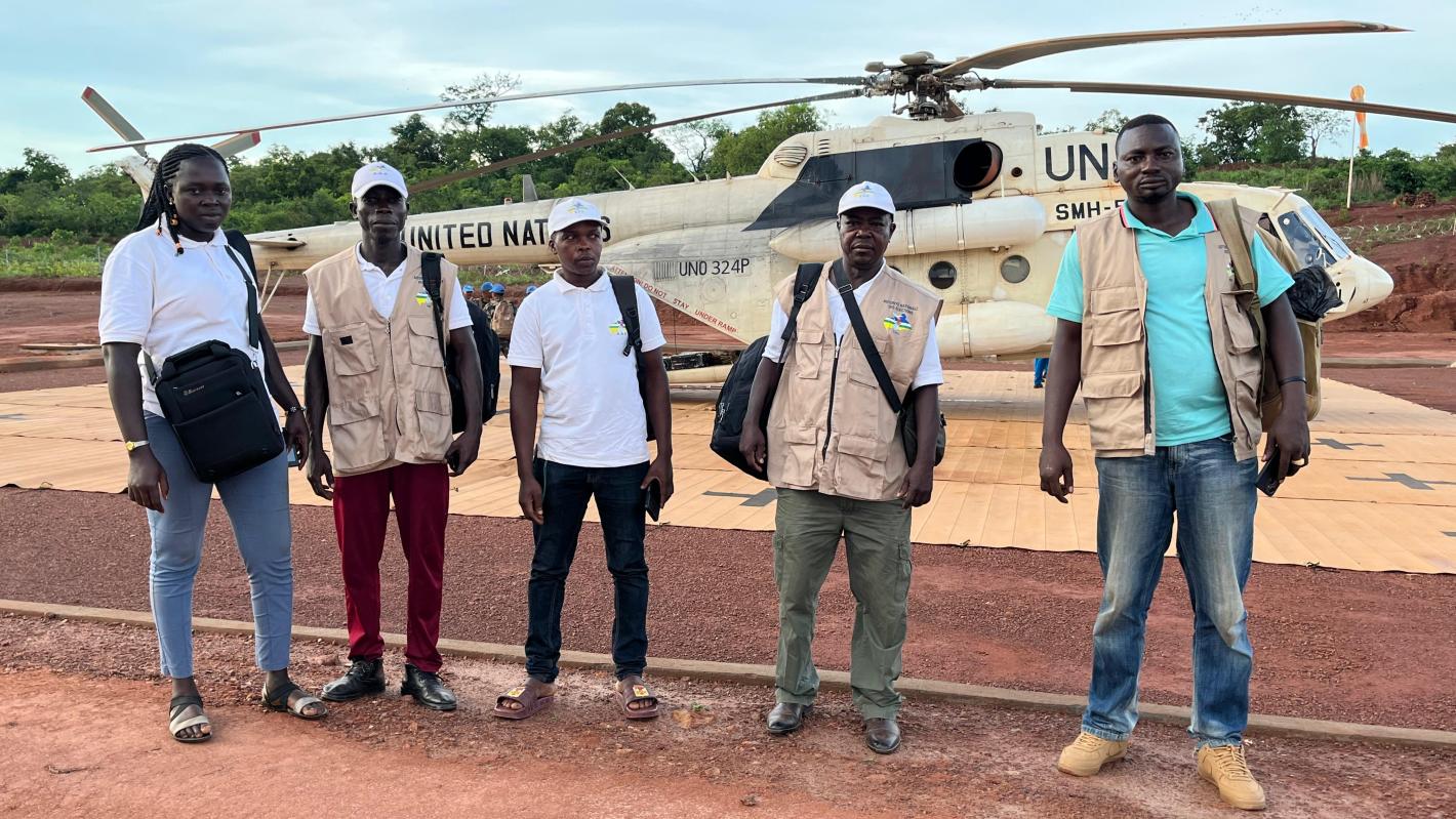 La MINUSCA apporte un appui multiforme à l’organisation du deuxième tour des élections dans la préfecture du Haut-Mbomou
