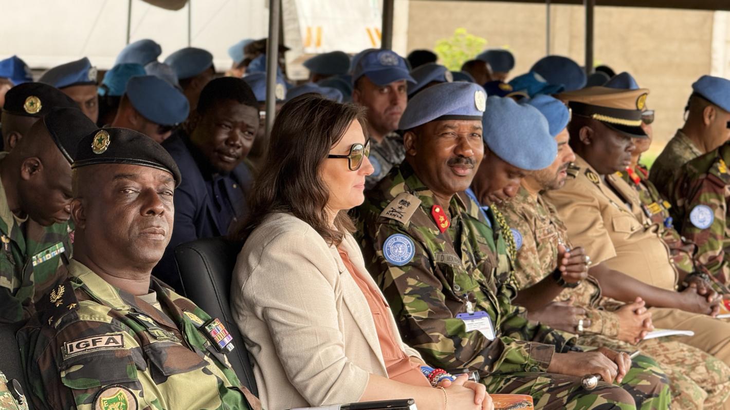 La MINUSCA salue l’engagement exemplaire de ses Casques bleus sénégalais  