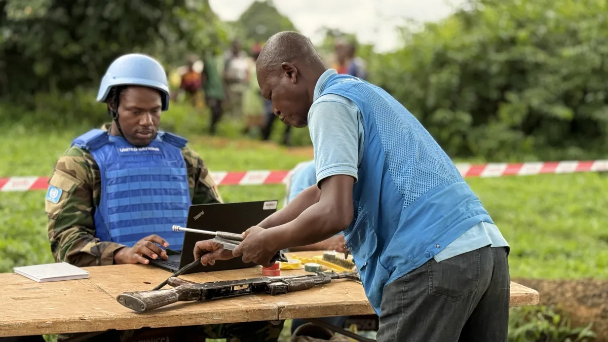 Baboua : l’UEPNDDRR lance une opération de désarmement et de démobilisation avec l’appui de la MINUSCA