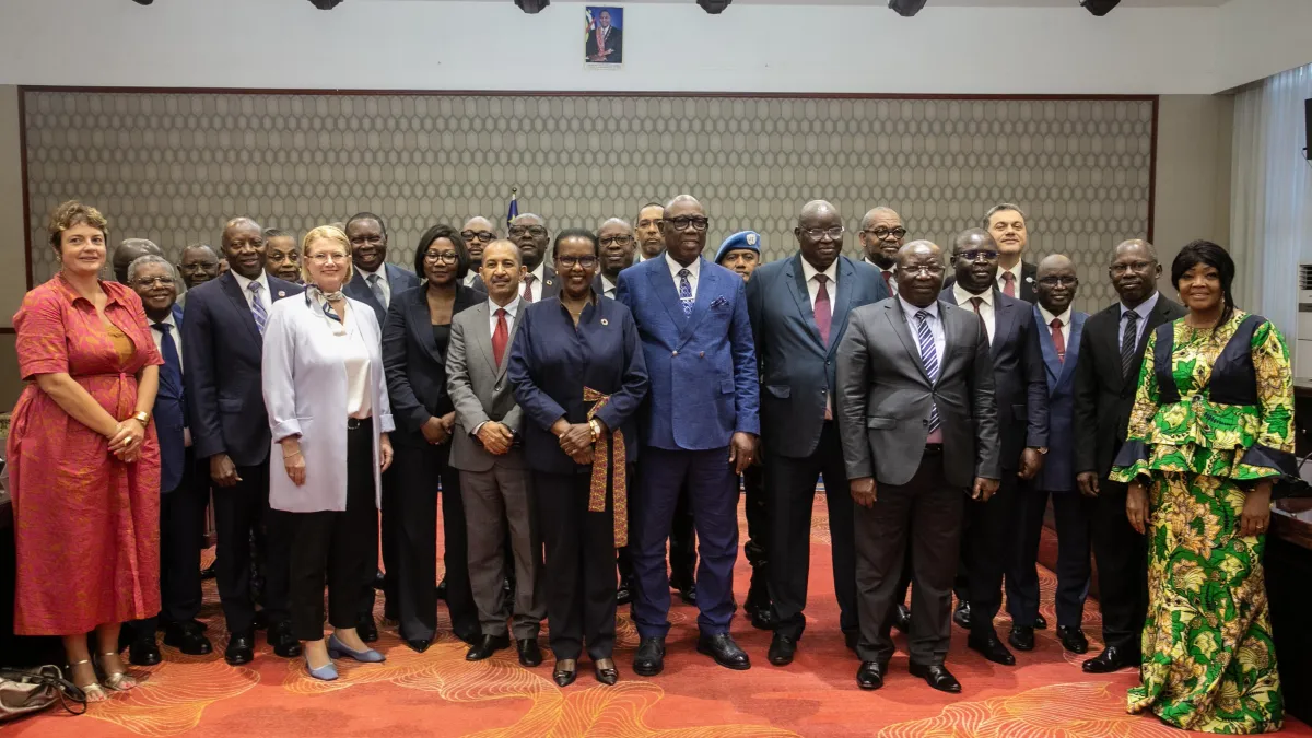 Réunion entre la MINUSCA et le Gouvernement centrafricain sur la planification de la transition 