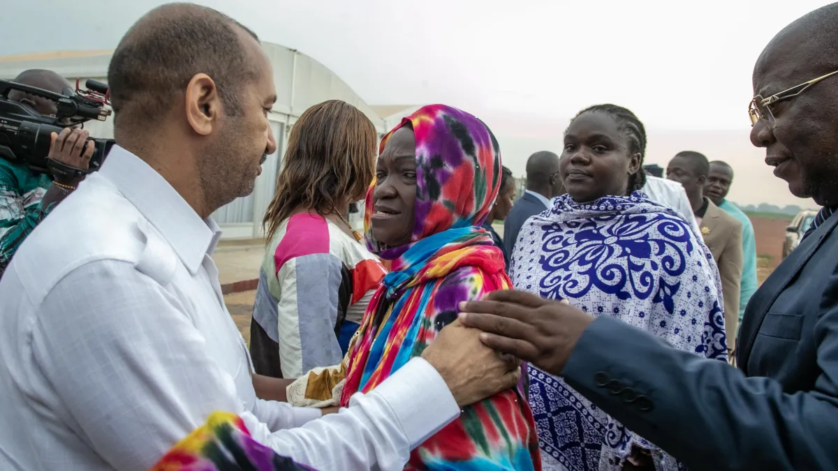 Arrivée à Bangui des otages libérés de Bambouti