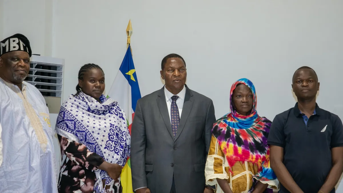 Arrivée à Bangui des otages libérés de Bambouti