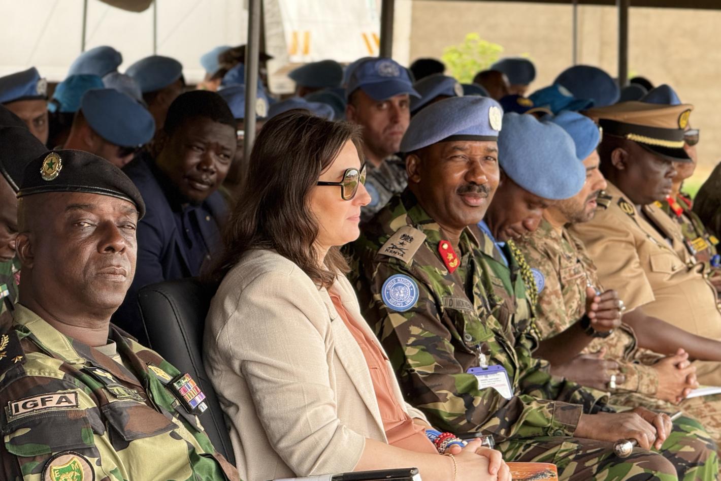 La MINUSCA salue l’engagement exemplaire de ses Casques bleus sénégalais  
