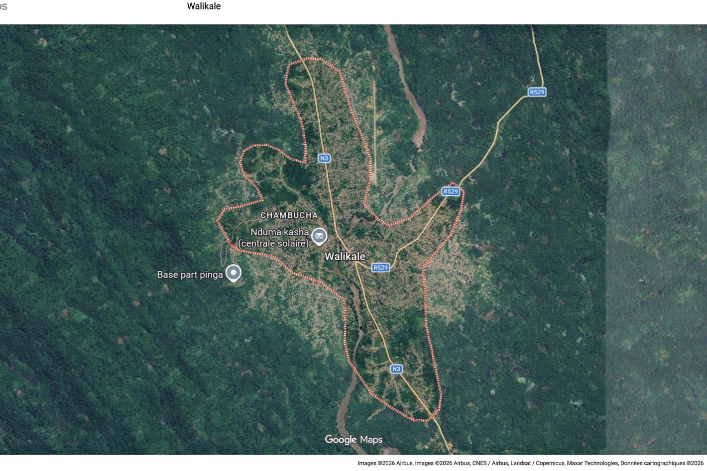 Walikale Map