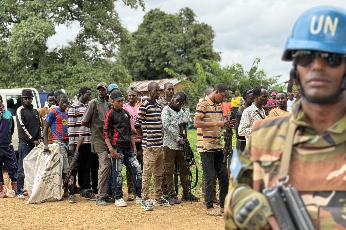 Baboua : l’UEPNDDRR lance une opération de désarmement et de démobilisation avec l’appui de la MINUSCA