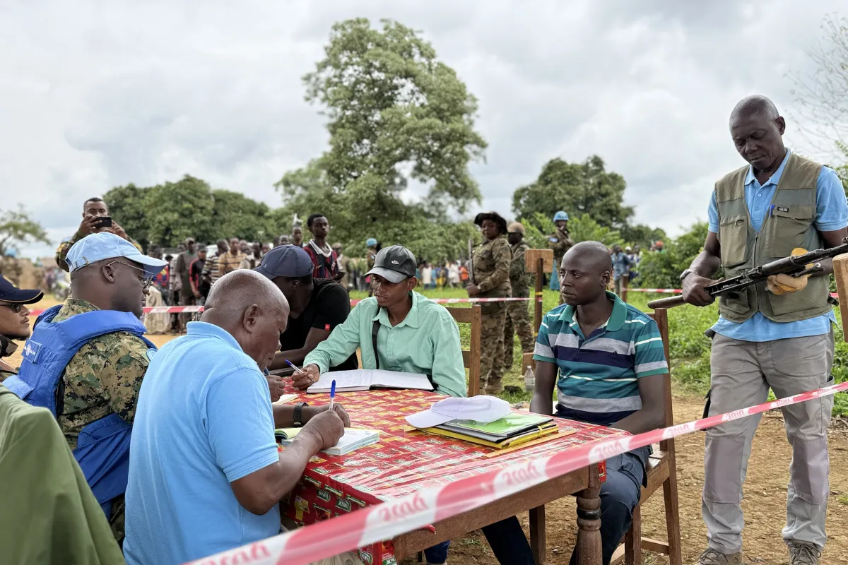 Baboua : l’UEPNDDRR lance une opération de désarmement et de démobilisation avec l’appui de la MINUSCA