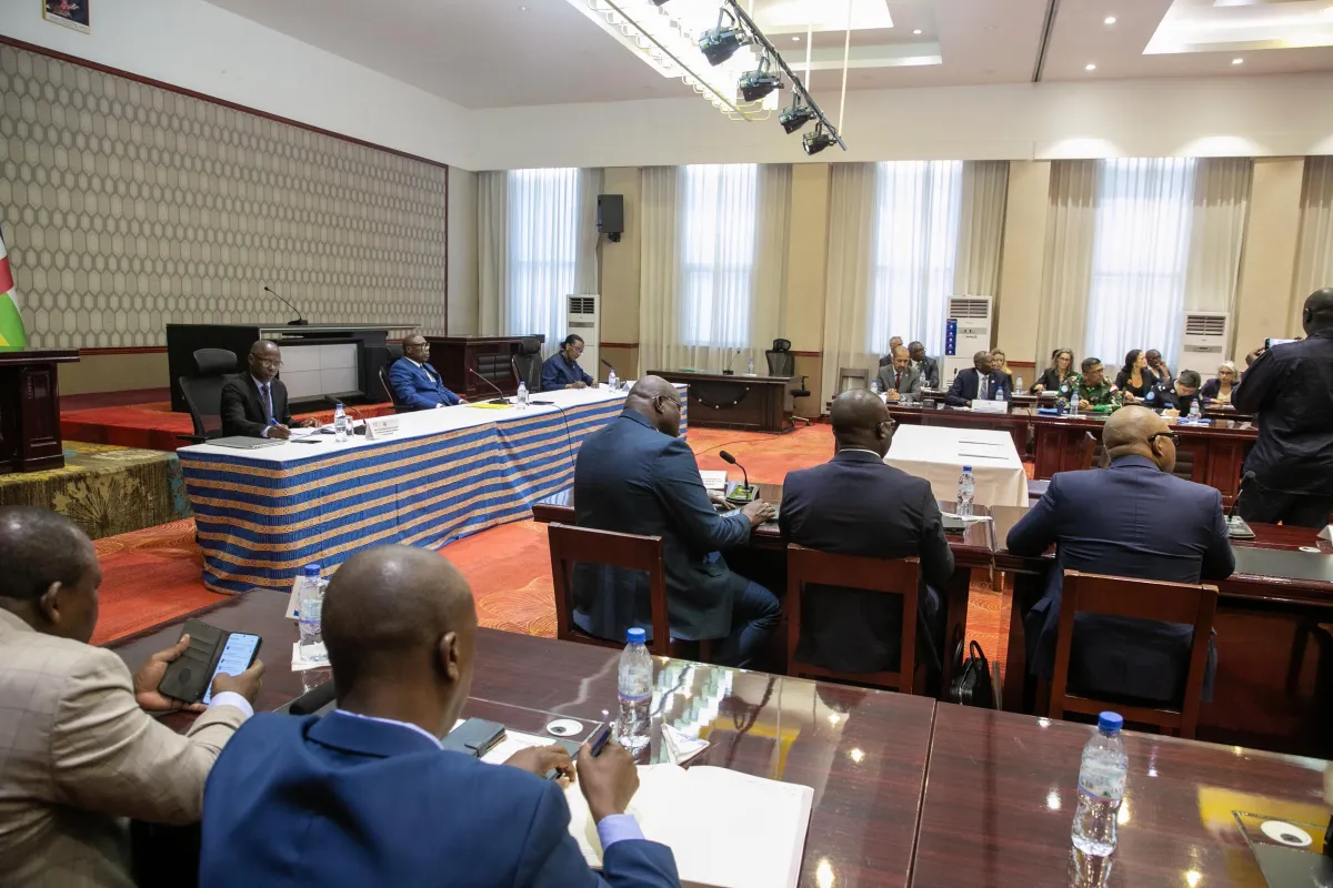 Réunion entre la MINUSCA et le Gouvernement centrafricain sur la planification de la transition 