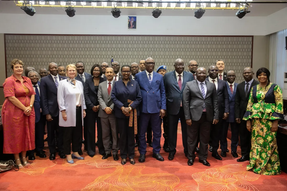 Réunion entre la MINUSCA et le Gouvernement centrafricain sur la planification de la transition 