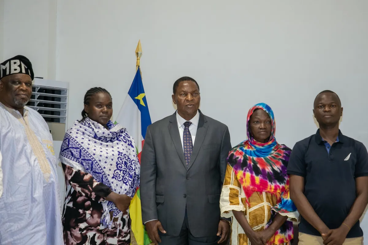 Arrivée à Bangui des otages libérés de Bambouti
