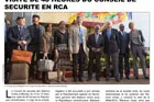 Couverture du bulletin d'information.