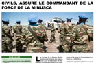 Couverture du bulletin d'information.