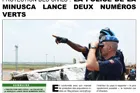 Couverture du bulletin d'information.