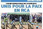 Couverture du bulletin d'information.