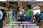 Couverture du bulletin d'information.