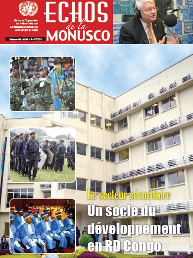 Echos de la MONUSCO n°44 cover