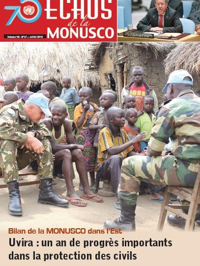 Echos de la MONUSCO n°47 cover