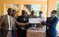 Des équipements informatiques pour appuyer le Tribunal pour enfants de Bangui
