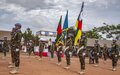 Bangui – les 150 Casques bleus des Forces spéciales du Bangladesh honorés de la médaille de l’ONU