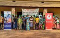 Bangassou : la MINUSCA sensibilise les jeunes sur la culture de la paix et le développement