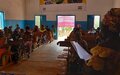 Journée internationale de la femme : la MINUSCA sensibilise 40 femmes leaders à Bangassou