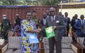 La MINUSCA donne 50.000 litres de carburant au Gouvernement centrafricain 