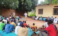 Des habitants de Bossangoa sensibilisés pour l’inclusion des retournés musulmans