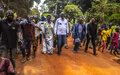 Le Premier ministre centrafricain et la Cheffe de la Minusca appellent à consolider la paix à Bossangoa