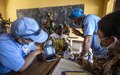 La Force de la MINUSCA administre des soins médicaux gratuits à 500 habitants de Bangui