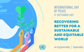 Secretary-General's message on the occasion of International Day of Peace 21 September