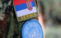 La MINUSCA honore 72 casques bleus serbes