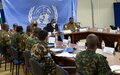 Session de groupe de commandement de la force de la MINUSCA à Bangui