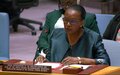 Déclaration de la Représentante spéciale du Secrétaire général devant le Conseil de sécurité des Nations Unies