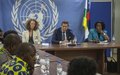 La Commission de la consolidation de la paix des Nations Unies réitère son soutien à l’organisation des élections en Centrafrique