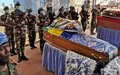 Gabonese and Moroccan peacekeepers who fell in Bangassou remembered