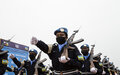Les Casques bleus de la police rwandaise décorés de la médaille de l'ONU