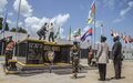 La MINUSCA et le Gouvernement centrafricain honorent la mémoire des Casques bleus morts en RCA