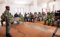 Les Forces centrafricaines sensibilisées sur la discipline